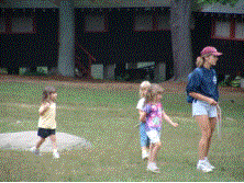 families at play